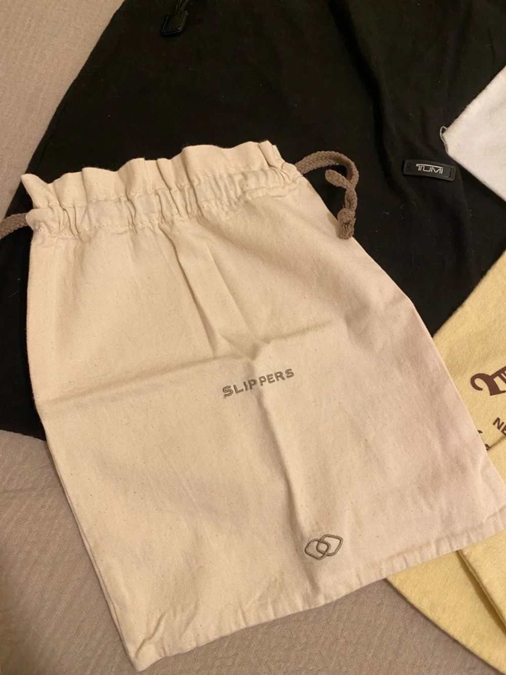 Marc by Marc Jacobs , Tumi , Alden , Slippers Drawstring Bags. Set